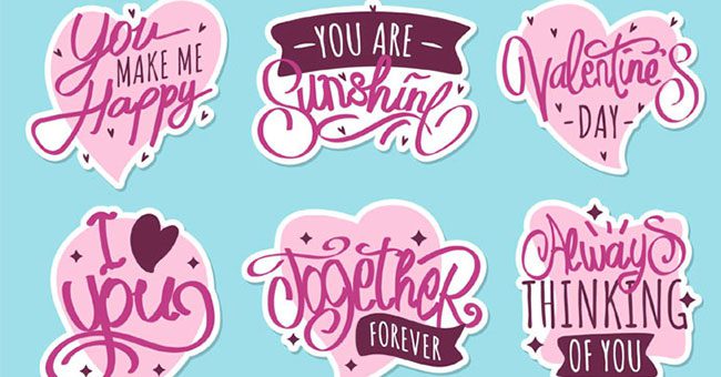 Top 10+ mẫu sticker chữ đẹp, cute, dễ thương, ngầu cho bé