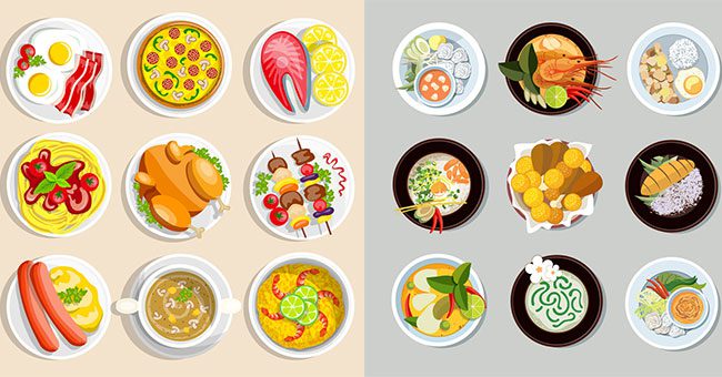Top 10+ mẫu sticker đồ ăn vector đẹp, cute, chất, ngầu