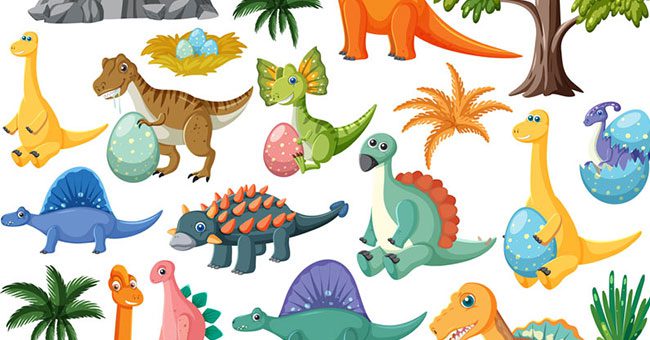 Top 10+ mẫu sticker khủng long vector đẹp, chất, ngầu
