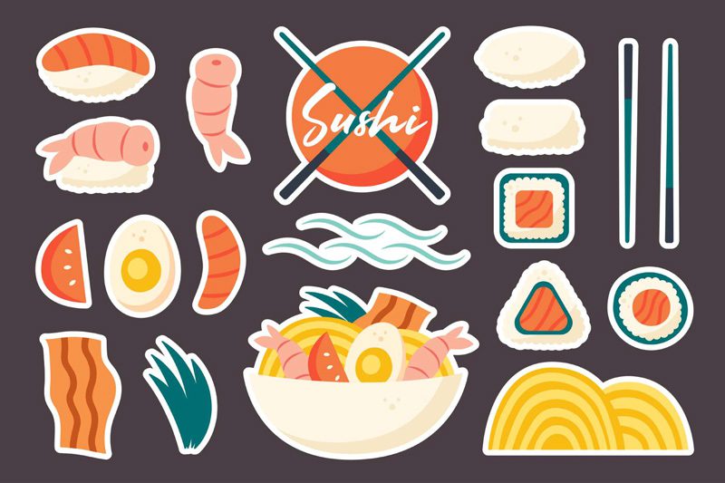 Hình nền Nhà Hàng Nhật Bản Thực Phẩm Nhật Bản Hình ảnh Sushi Nhật Bản  Sashimi, ẩm Thực Nhật Bản, Nhật Bản Trên đầu Lưỡi, Nền Background Vector để  tải xuống miễn