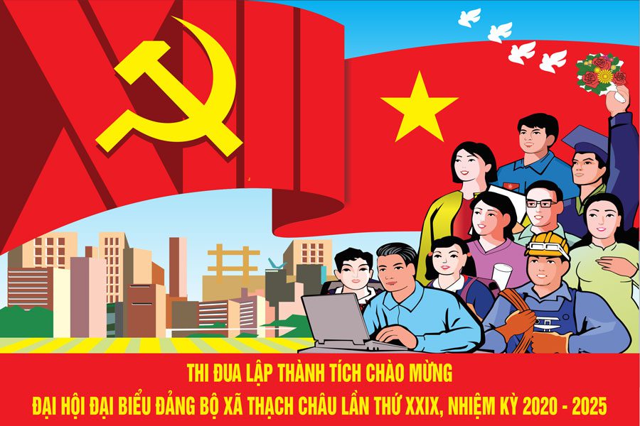 Mẫu băng rôn Đại hội Đảng 11