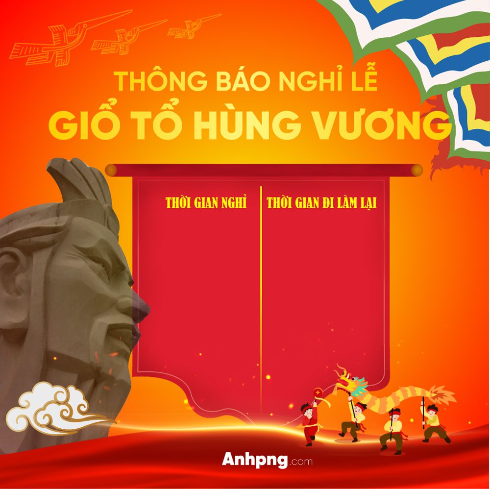 Mẫu băng rôn kỷ niệm Lễ Giỗ Tổ Hùng Vương 10/3 âm lịch Mẫu băng rôn kỷ niệm Lễ Giổ Tổ Hùng Vương 10/3 âm lịch 04