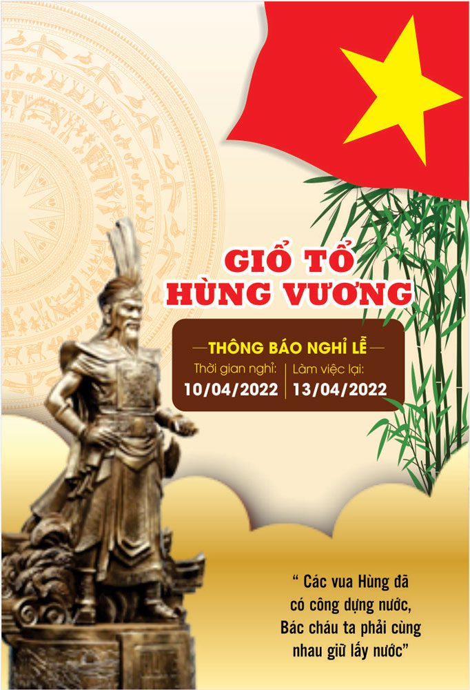 Mẫu băng rôn kỷ niệm Lễ Giỗ Tổ Hùng Vương 10/3 âm lịch Mẫu băng rôn kỷ niệm Lễ Giổ Tổ Hùng Vương 10/3 âm lịch 07
