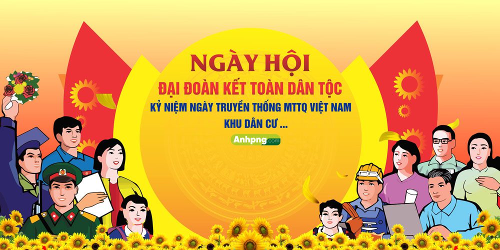 Mẫu băng rôn khẩu hiệu Ngày Đại đoàn kết Dân Tộc 18/11 Mẫu băng rôn khẩu hiệu Ngày Đại đoàn kết Dân Tộc 18/11 - MÃ 07