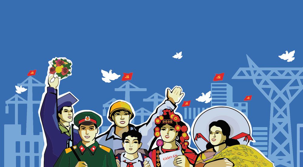Mẫu băng rôn khẩu hiệu Ngày Đại đoàn kết Dân Tộc 18/11 Mẫu băng rôn khẩu hiệu Ngày Đại đoàn kết Dân Tộc 18/11 - MÃ 03
