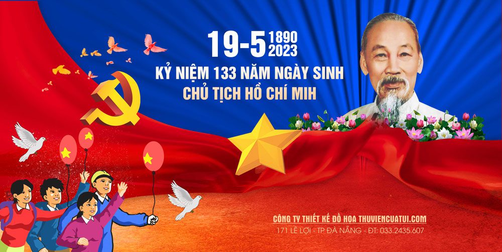 Mẫu băng rôn kỷ niệm ngày sinh nhật Bác Hồ 19/5 Mẫu băng rôn kỷ niệm ngày sinh nhật Bác Hồ 19/5 01