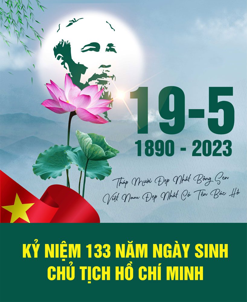 Mẫu băng rôn kỷ niệm ngày sinh nhật Bác Hồ 19/5 =Mẫu băng rôn kỷ niệm ngày sinh nhật Bác Hồ 19/5 13