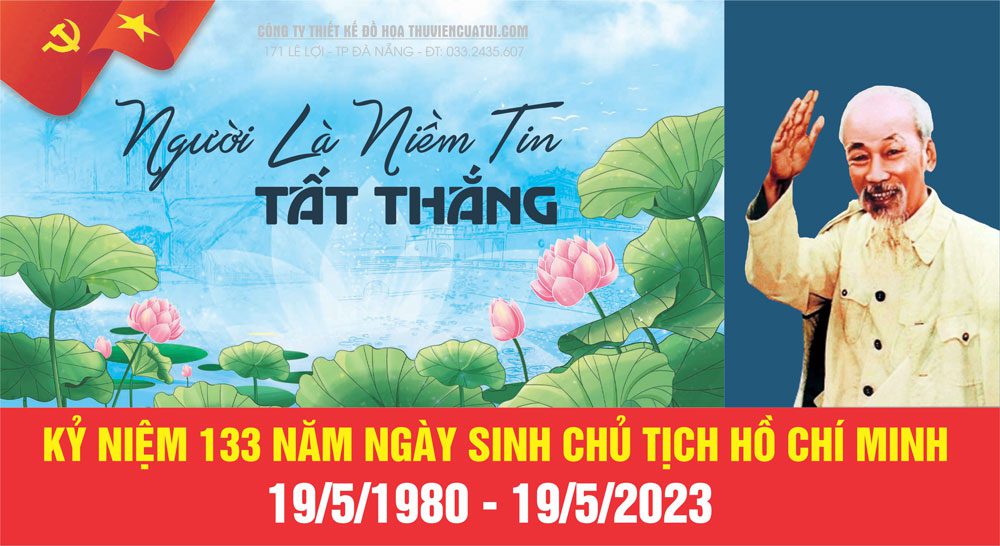 Mẫu băng rôn kỷ niệm ngày sinh nhật Bác Hồ 19/5 =Mẫu băng rôn kỷ niệm ngày sinh nhật Bác Hồ 19/5 15