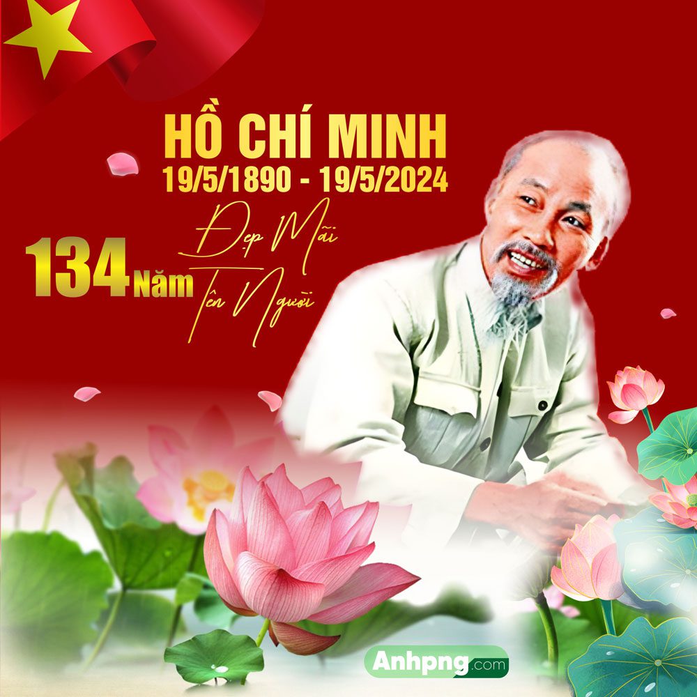 Mẫu băng rôn kỷ niệm ngày sinh nhật Bác Hồ 19/5 =Mẫu băng rôn kỷ niệm ngày sinh nhật Bác Hồ 19/5 07