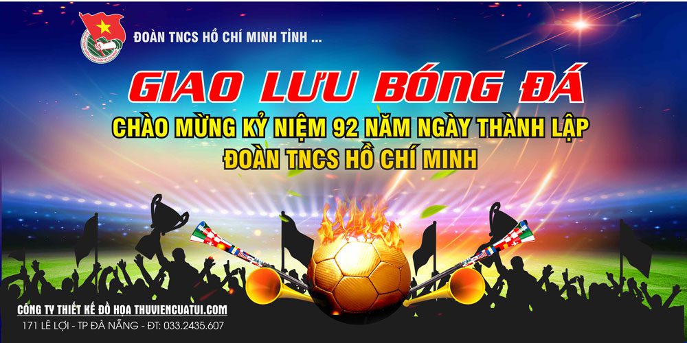 Mẫu băng rôn kỷ niệm thành lập Đoàn TNCS Hồ Chí Minh 26/3 Mẫu băng rôn Đoàn Thanh Niên 21
