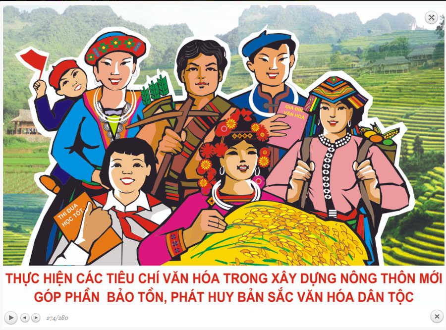 Mẫu băng rôn cổ động Nông Thôn Mới 10