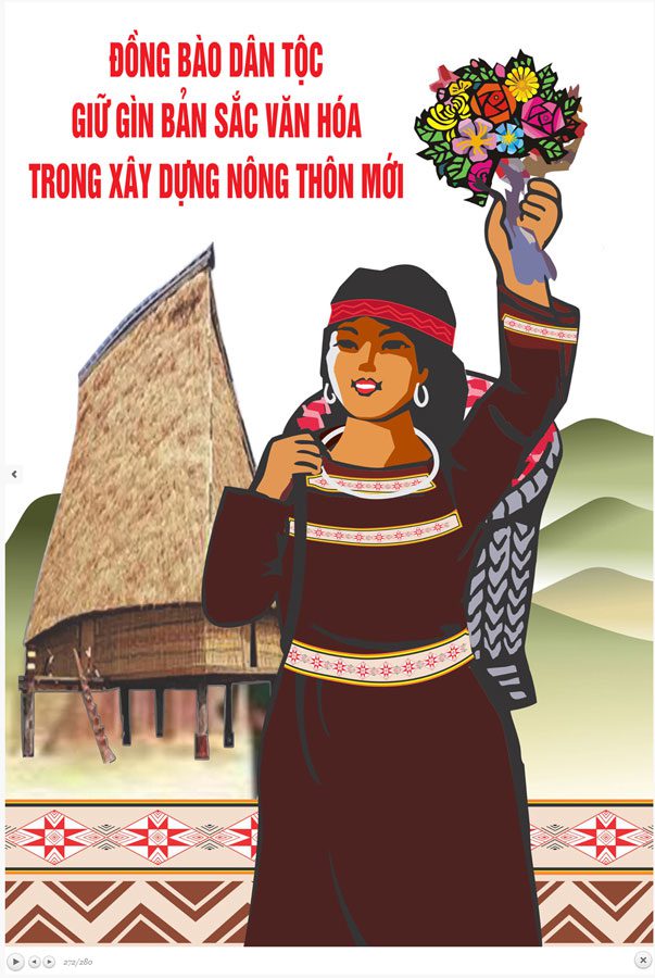 Mẫu băng rôn cổ động Nông Thôn Mới 12