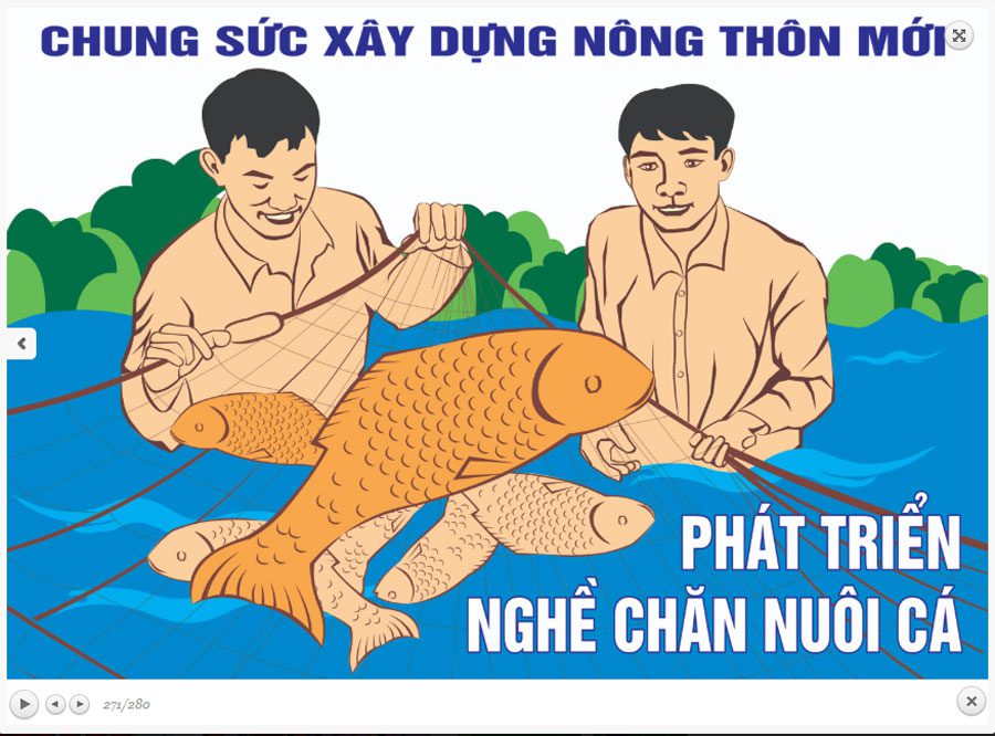 Mẫu băng rôn cổ động Nông Thôn Mới 13