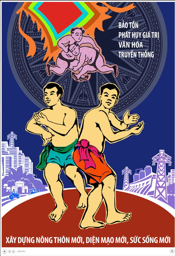 Mẫu băng rôn cổ động Nông Thôn Mới 16