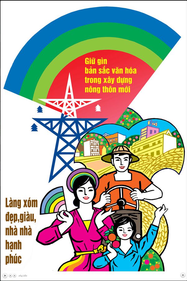 Mẫu băng rôn cổ động Nông Thôn Mới 21