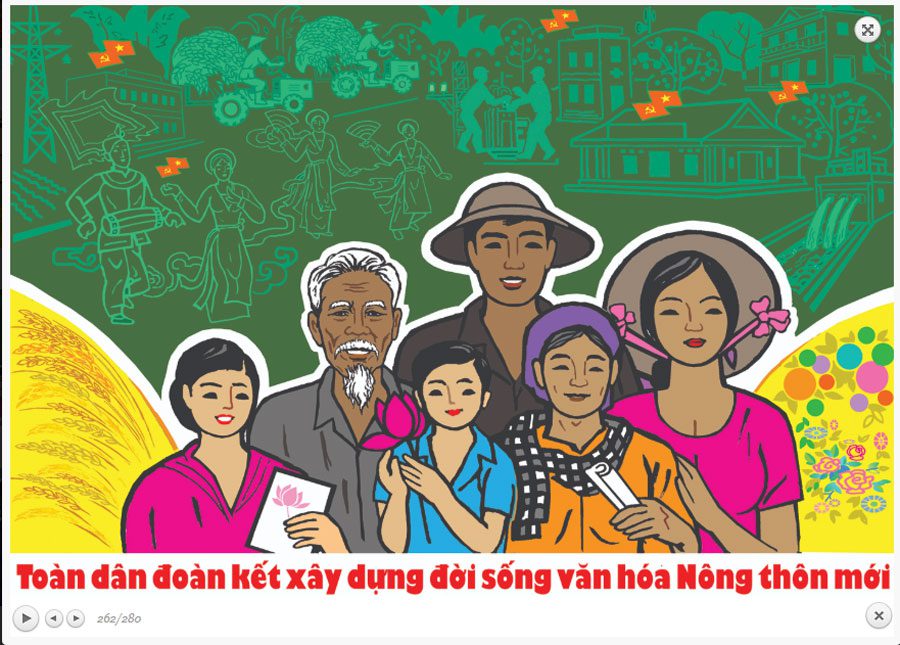 Mẫu băng rôn cổ động Nông Thôn Mới 22