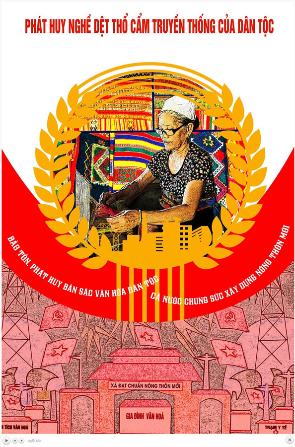 Mẫu băng rôn cổ động Nông Thôn Mới 24