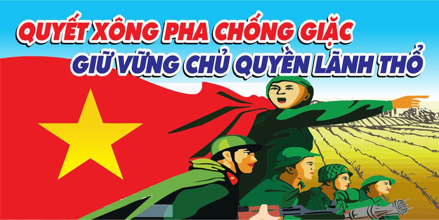 Mẫu băng rôn kỷ niệm thành lập Quân đội 22/12 06