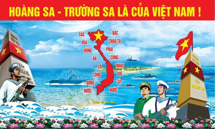 Mẫu băng rôn cổ động tuyên truyền biển đảo 08