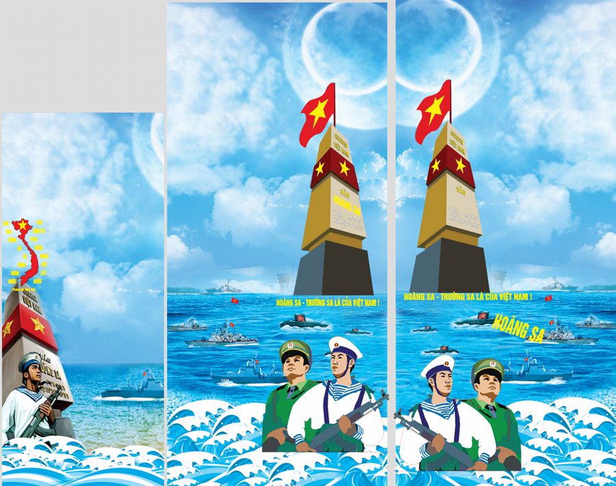 Mẫu băng rôn cổ động tuyên truyền biển đảo 07