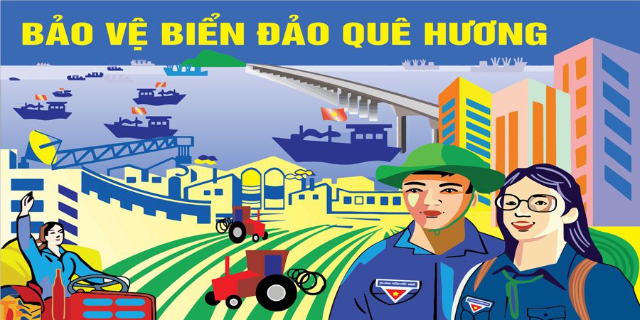Mẫu băng rôn cổ động tuyên truyền biển đảo 02