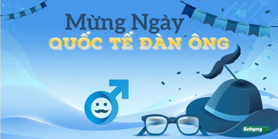 Top 10+ mẫu băng rôn chào mừng Ngày Quốc tế Đàn ông 19/11
