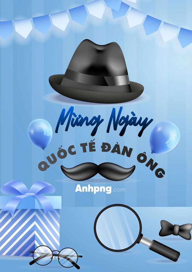 Mẫu băng rôn mừng ngày Quốc tế Đàn ông 19/11 03