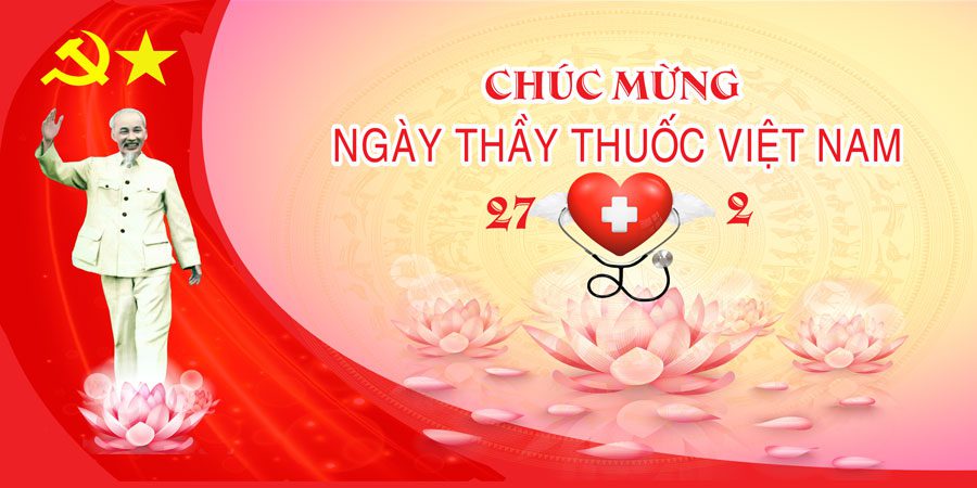 Top 10+ mẫu băng rôn chào mừng Ngày thầy thuốc Việt Nam 27/2 Mẫu băng rôn chúc mừng ngày Thầy thuốc Việt Nam 07