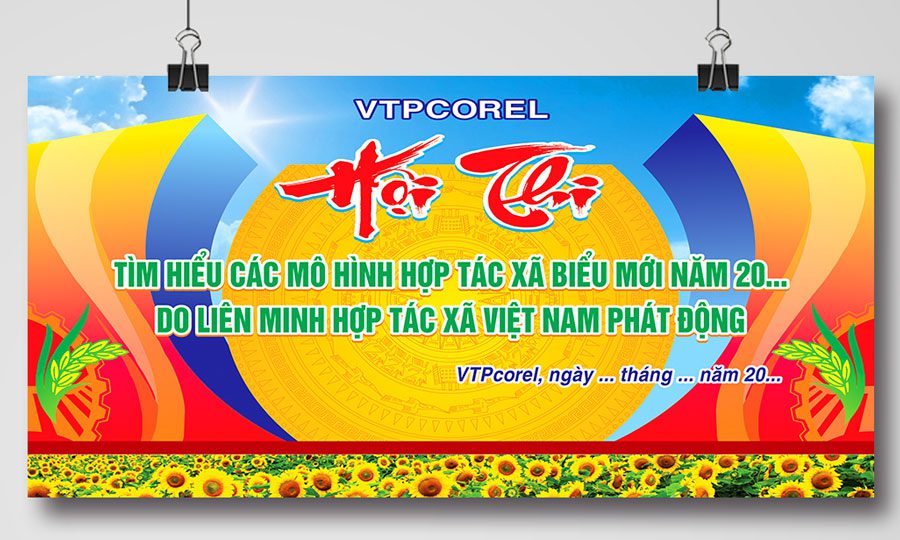 Top 10+ mẫu backdrop hội thi diễn văn nghệ đẹp, ấn tượng Mẫu backdrop hội thi văn nghệ 08