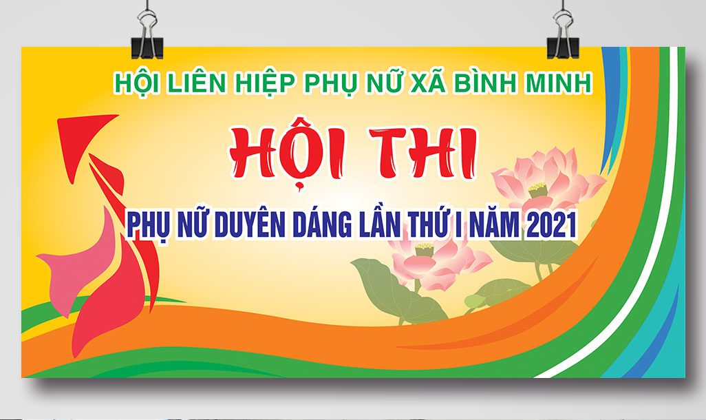 Top 10+ mẫu backdrop hội thi diễn văn nghệ đẹp, ấn tượng Mẫu backdrop hội thi văn nghệ 01