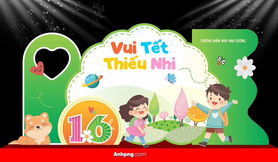Top 10+ mẫu băng rôn mừng ngày Quốc tế Thiếu nhi 1/6 Mẫu băng rôn ngày Quốc tế Thiếu Nhi 1/6 mã 08