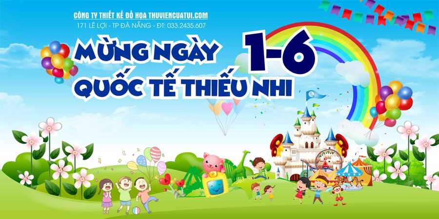 Top 10+ mẫu băng rôn mừng ngày Quốc tế Thiếu nhi 1/6 Mẫu băng rôn ngày Quốc tế Thiếu Nhi 1/6 mã 13