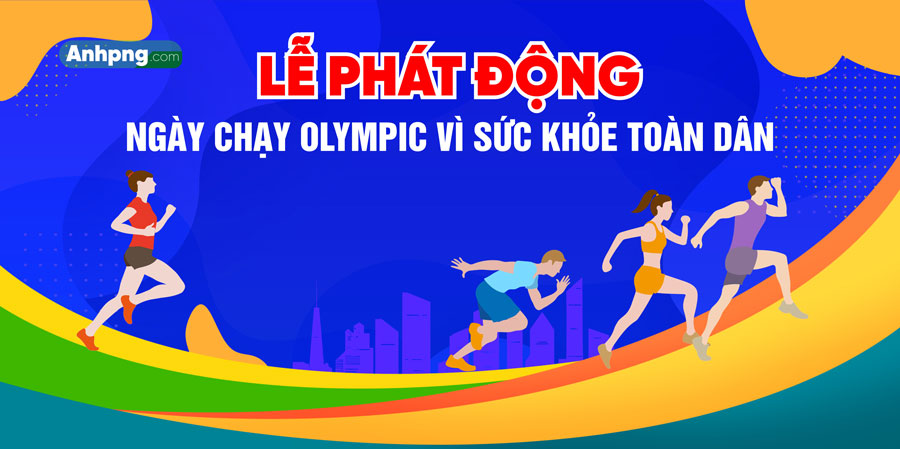 Top 10+ mẫu băng rôn Thể dục Thể thao đẹp dùng cho hội thi Mẫu băng rôn thể dục thể thao 03