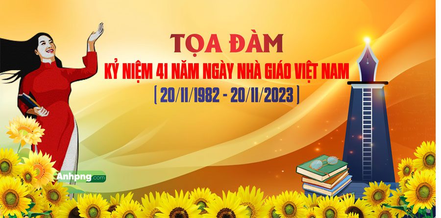 Mẫu thiết kế băng rôn 20/11