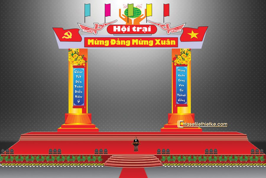 Top 10+ mẫu băng rôn tổ chức hội trại đẹp ấn tượng Mẫu băng rôn tổ chức hội trại 06