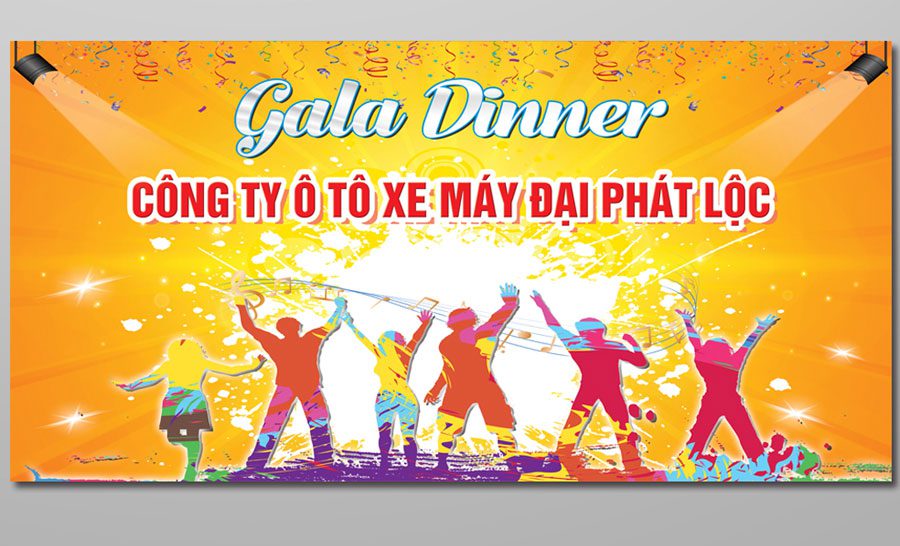 Mẫu backdrop Gala Dinner 12