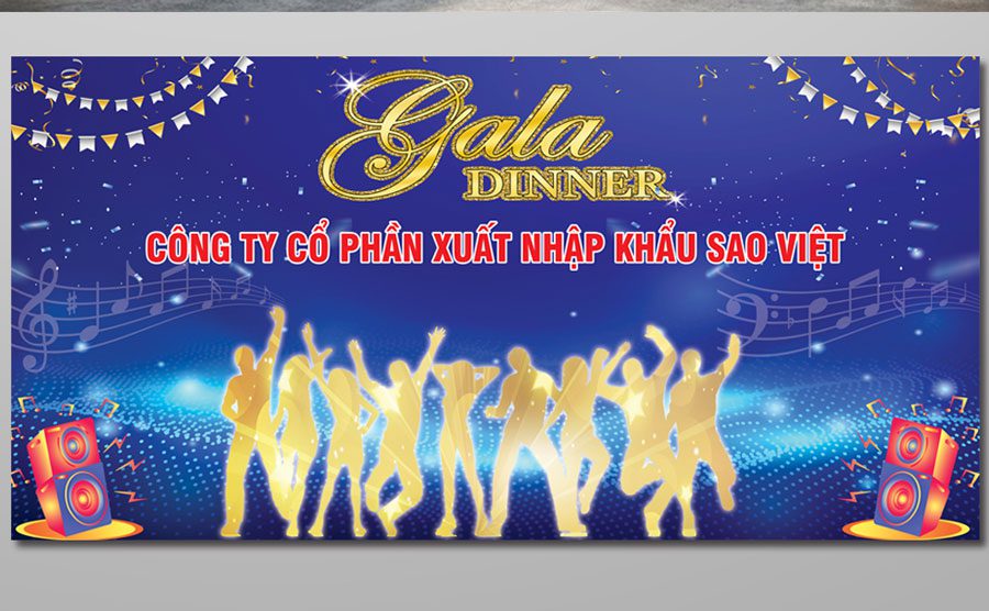 Mẫu backdrop Gala Dinner 13