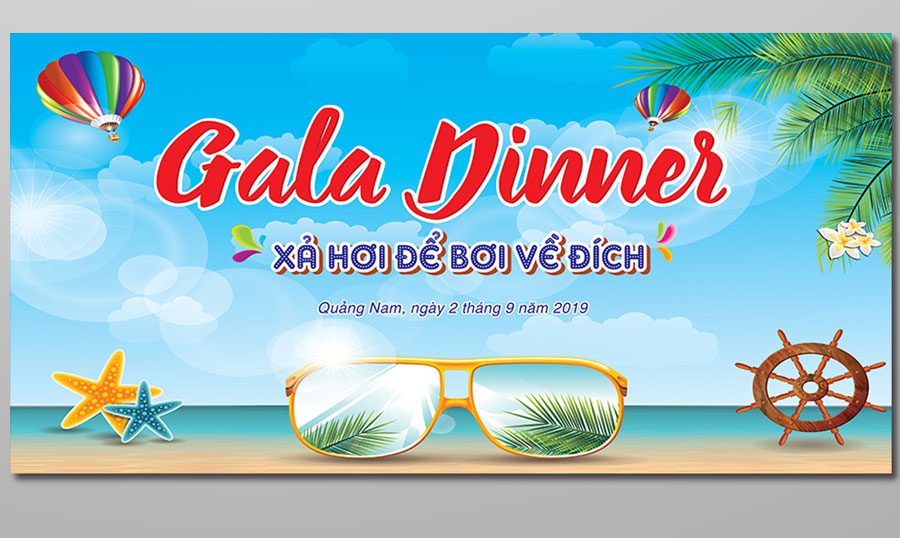 Mẫu backdrop Gala Dinner 21