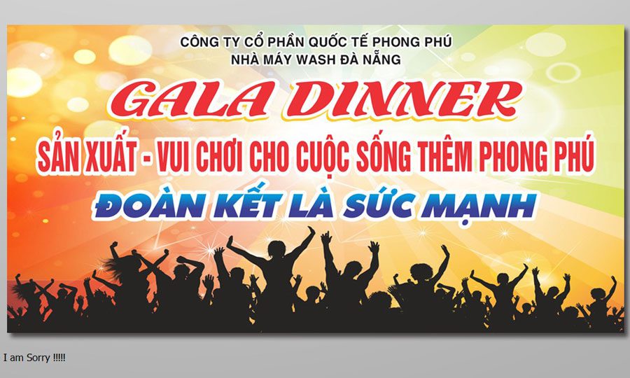 Mẫu backdrop Gala Dinner 22