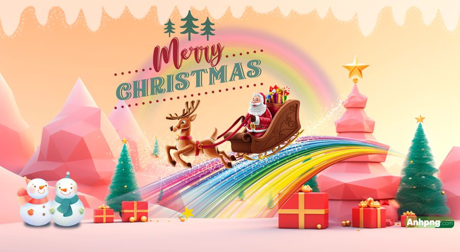 mau backdrop giang sinh 13