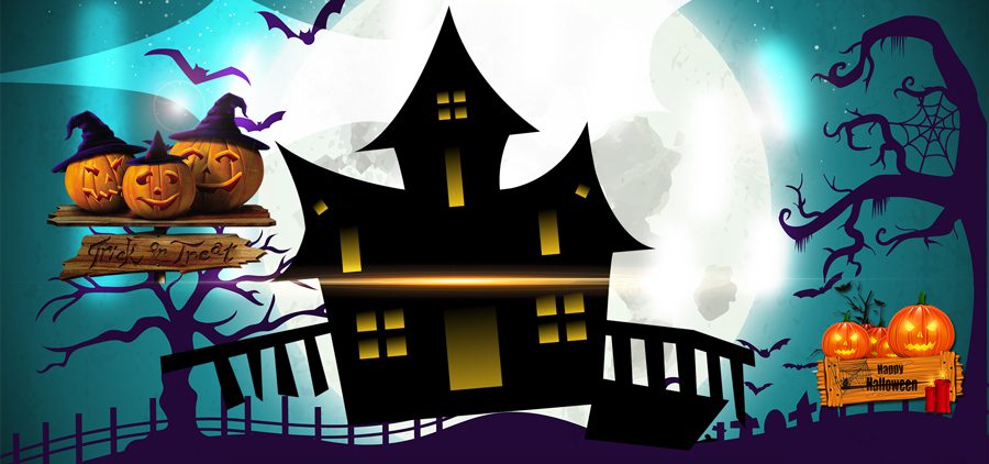 Top 20+ mẫu backdrop Halloween 31/10 đẹp, ấn tượng nhất Mẫu backdrop Halloween đẹp - MÃ SP 05