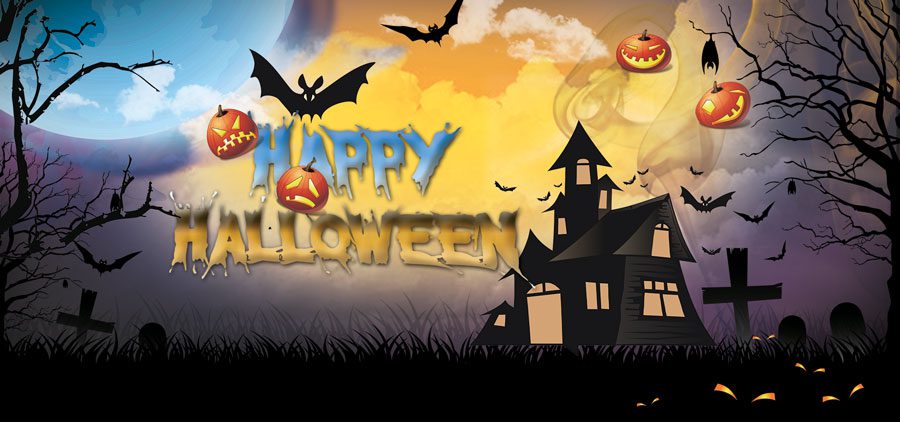 Top 20+ mẫu backdrop Halloween 31/10 đẹp, ấn tượng nhất Mẫu backdrop Halloween đẹp - MÃ SP 09
