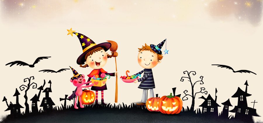 Top 20+ mẫu backdrop Halloween 31/10 đẹp, ấn tượng nhất Mẫu backdrop Halloween đẹp - MÃ SP 12