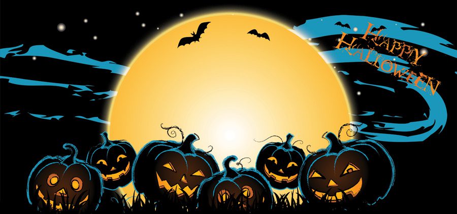 Top 20+ mẫu backdrop Halloween 31/10 đẹp, ấn tượng nhất Mẫu backdrop Halloween đẹp - MÃ SP 17