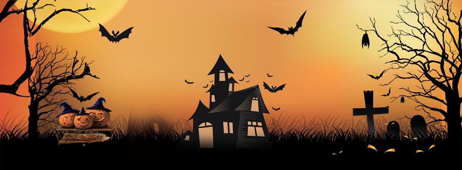 Top 20+ mẫu backdrop Halloween 31/10 đẹp, ấn tượng nhất Mẫu backdrop Halloween đẹp - MÃ SP 27