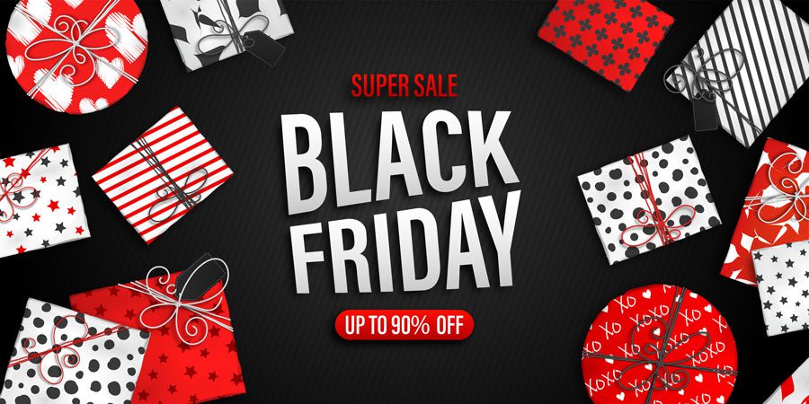 Tổng hợp mẫu banner, băng rôn Black Friday đẹp cho cửa hàng Mẫu backdrop Black Friday 05
