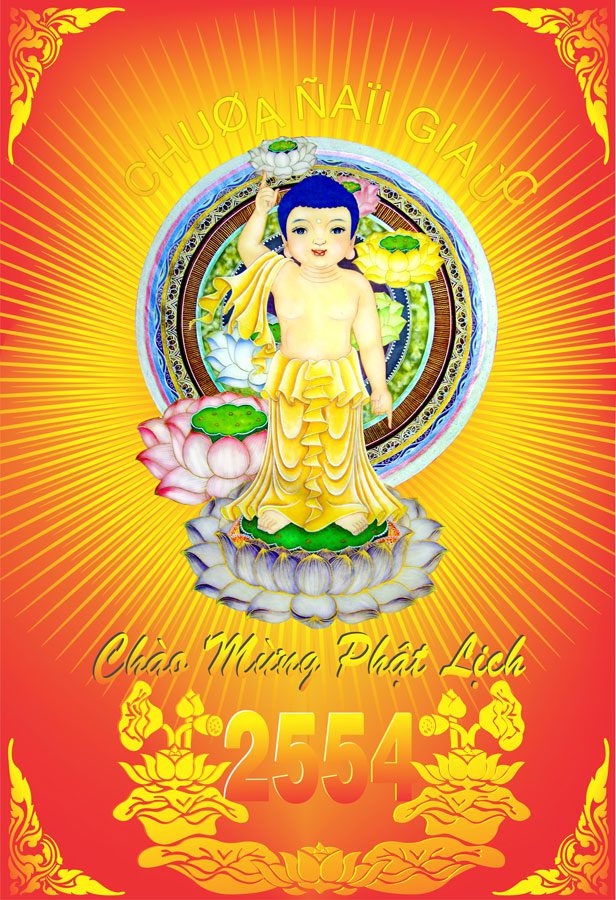 Mẫu băng rôn Phật Đản 30