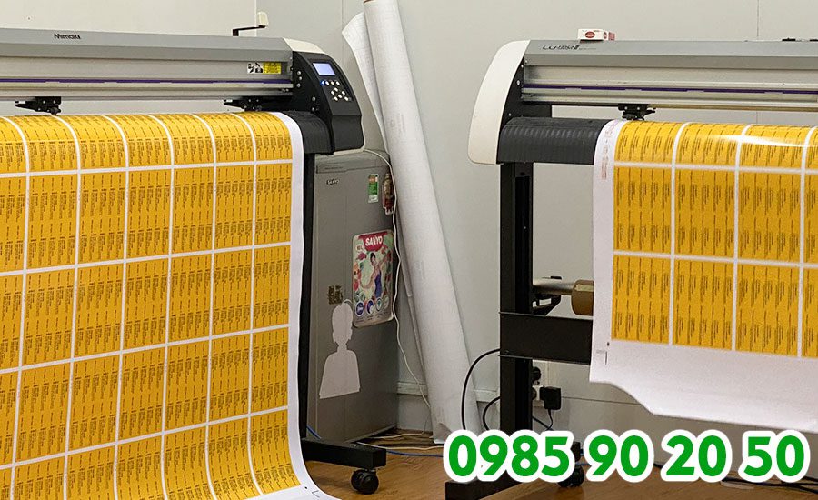 Bế decal số lượng nhiều sẽ có giá thành rẻ và thời gian sản xuất nhanh