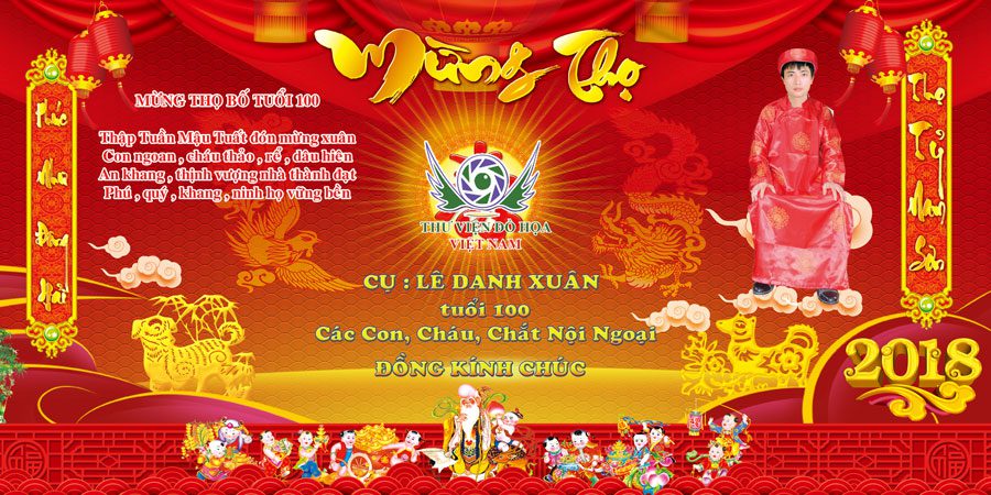 Dịch vụ in băng rôn lễ mừng thọ đẹp với kho nhiều mẫu đẹp Mẫu băng rôn lễ mừng thọ đẹp 14