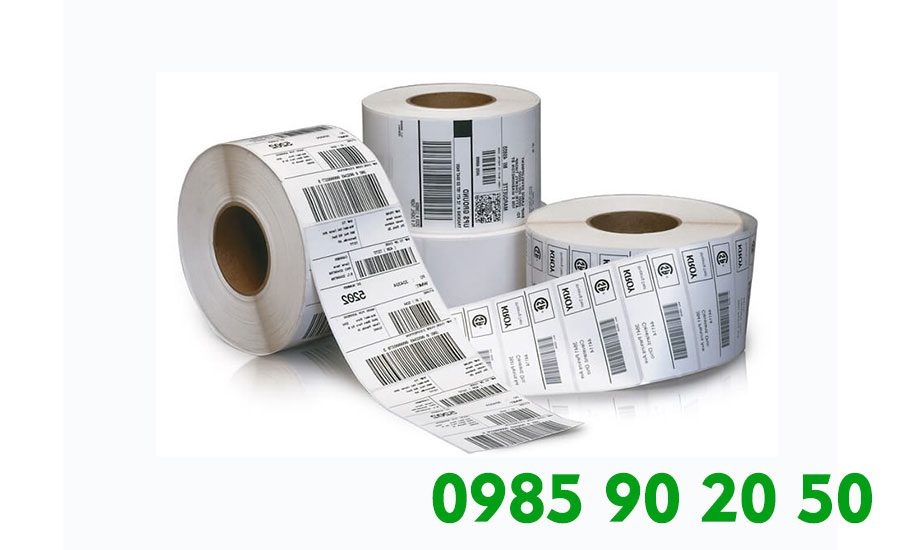 Decal cảm nhiệt là gì? Thông tin cần nắm về chất liệu này chat lieu decal cam nhiet thuong su dung de in tem ma vach